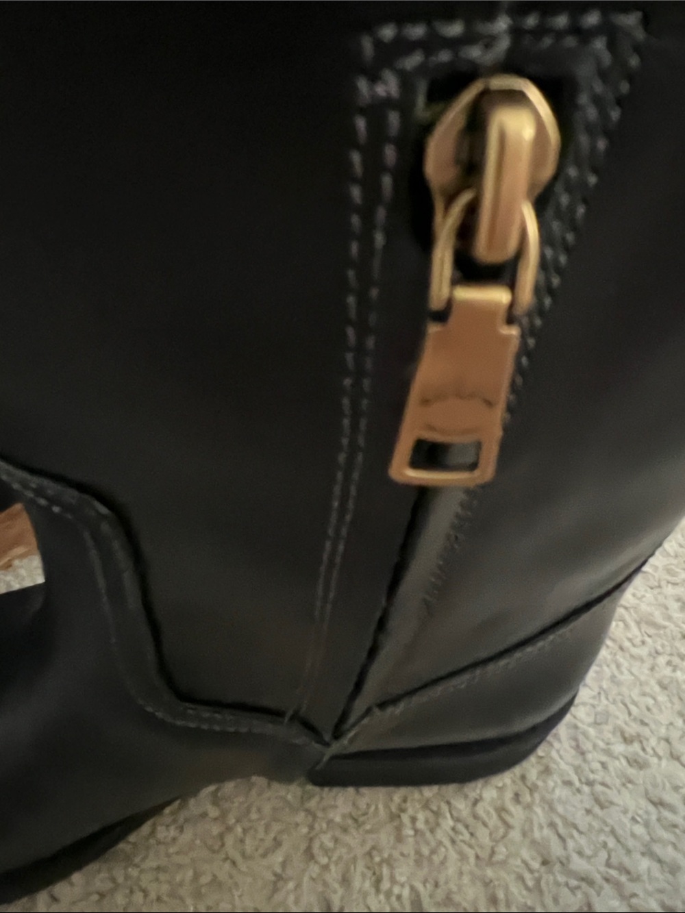 COACH Women's Park Tall Round Toe Boots - Picture 7 of 16